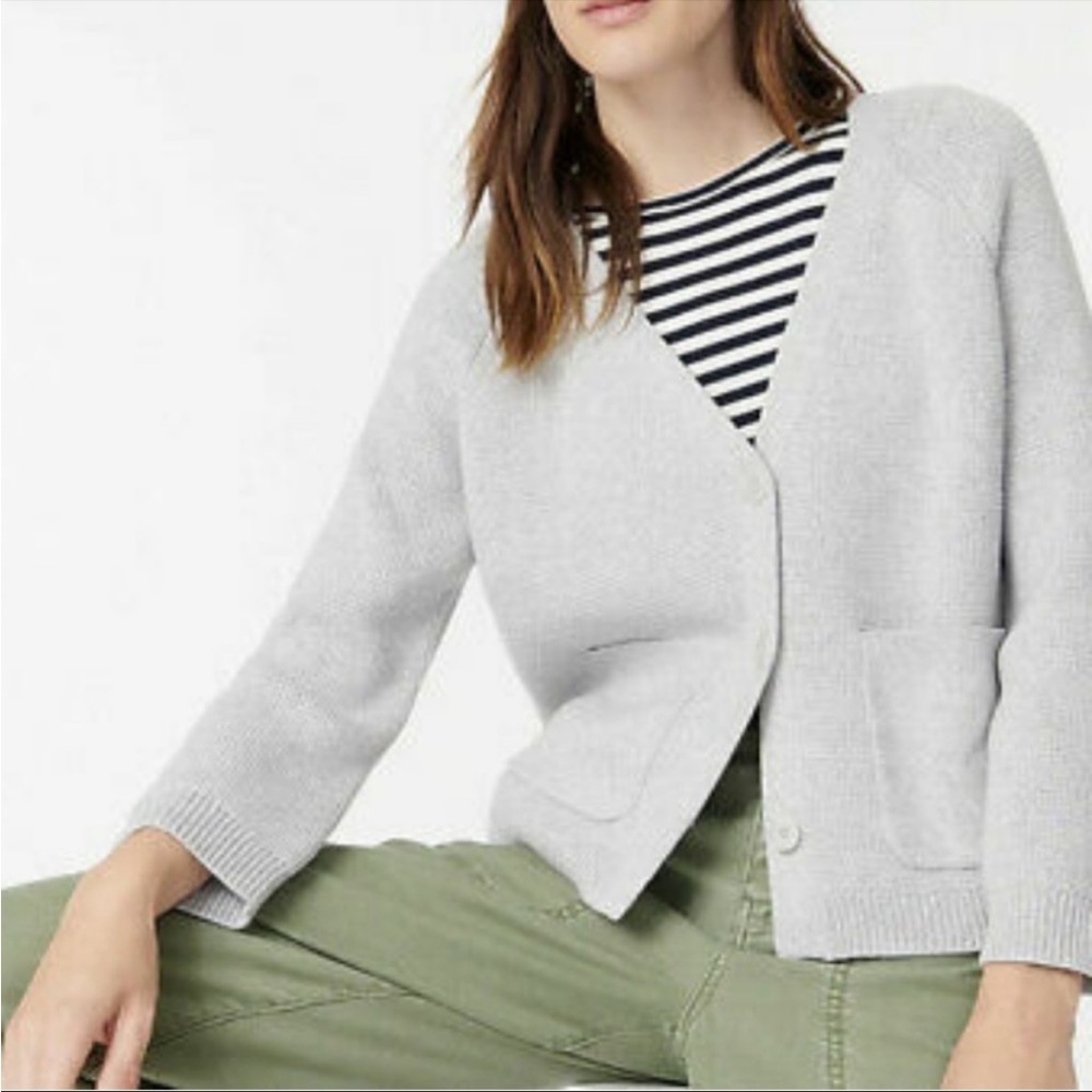 J. Crew Light Gray Women's Cardigan